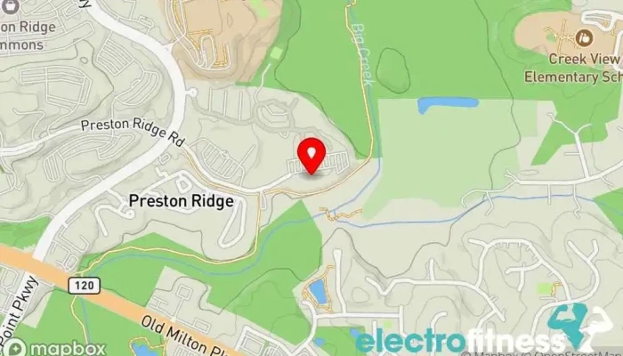 map of Ed Isakson/Alpharetta Family YMCA Youth organization, Gym in Alpharetta