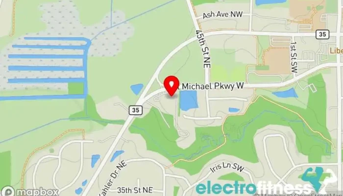 map of EffectUs Athletics Physical fitness program, Fitness center, Gym, Health consultant, Nutritionist, Personal trainer, Weight loss service in St Michael