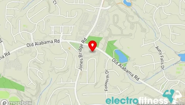 map of Elevate Fitness Studio - Johns Creek/Alpharetta Gym, Physical fitness program, Wellness program in Johns Creek
