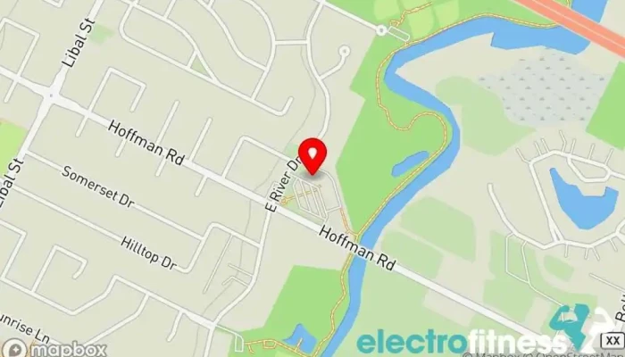 map of Ellipse Fitness Allouez Gym, Personal trainer, Physical fitness program in Green Bay