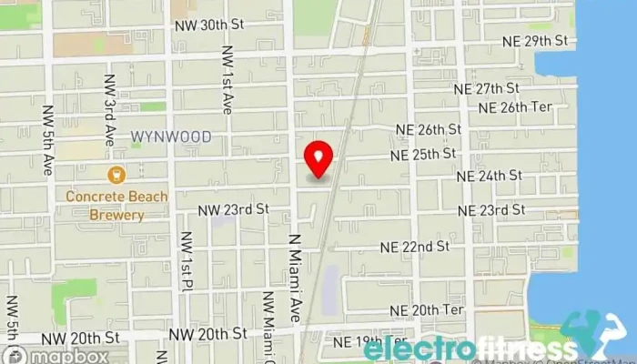 map of ERA Fit Personal trainer, Fitness center, Gym, Weight loss service in Miami