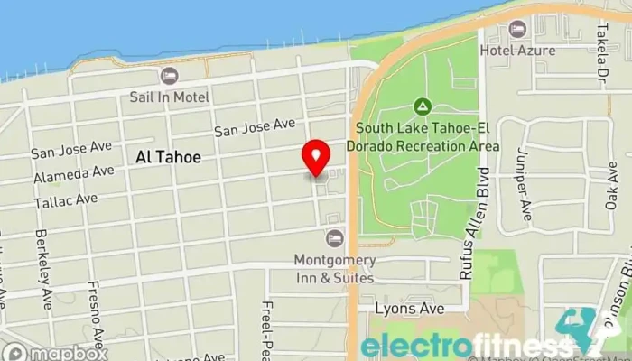 map of Escobar Training Grounds Martial arts school, Boxing gym, Karate school, Physical fitness program, Weight loss service in South Lake Tahoe