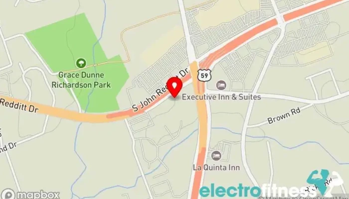 map of ET Fight Academy Gym in Lufkin