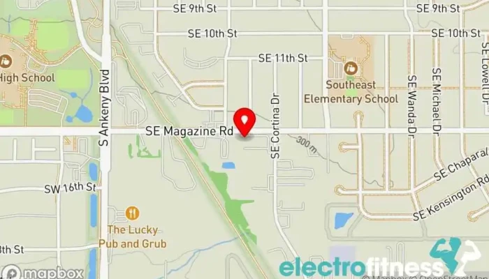 map of ETS Performance Ankeny Gym in Ankeny