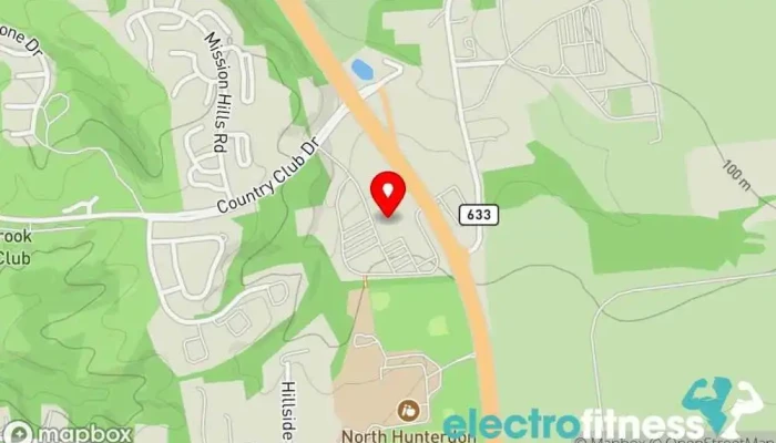 map of Evolution Mom LLC Fitness center, Women's health clinic, Personal trainer, Physical fitness program, Physical therapist, Wellness center, Women's personal trainer in Annandale