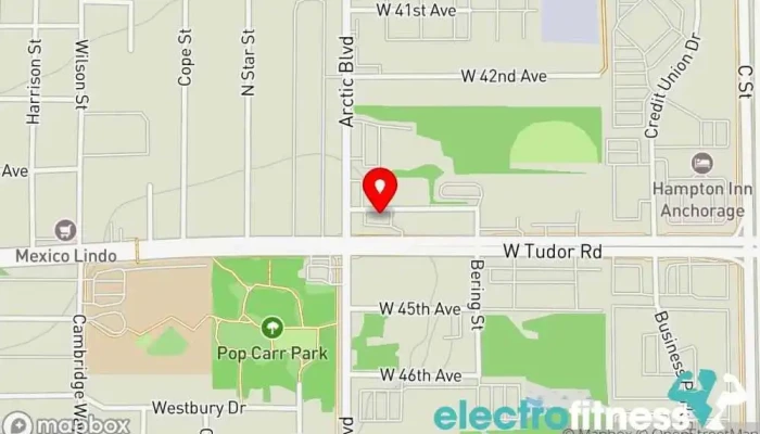 map of F45 Training Midtown Anchorage Gym, Fitness center, Training centre in Anchorage