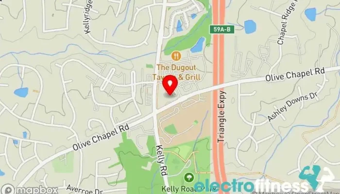 map of F45 Training West Apex Gym, Fitness center, Training centre in Apex