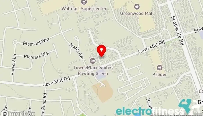 map of Fairfield Inn & Suites Bowling Green Hotel, Meeting planning service in Bowling Green