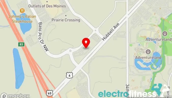 map of Farrell’s eXtreme Bodyshaping - Altoona Physical fitness program, Fitness center in Altoona