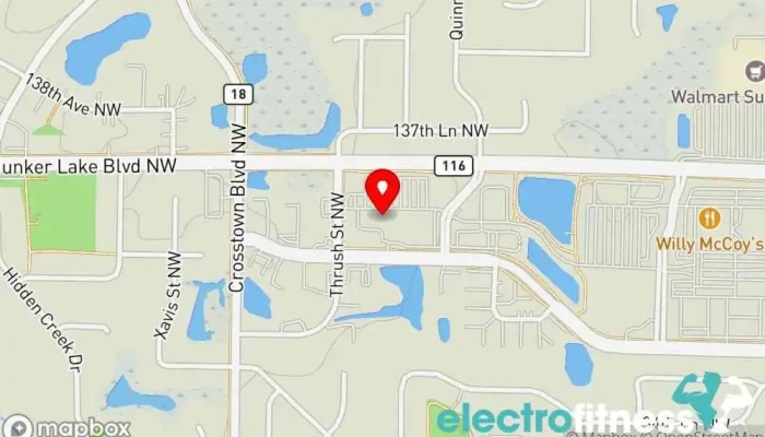 map of Farrell's eXtreme Bodyshaping - Andover Physical fitness program, Fitness center, Gym in Andover