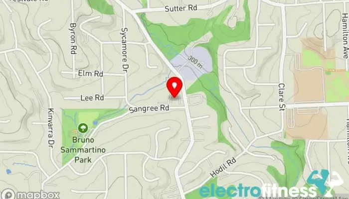 map of Female Physique's Gym in Pittsburgh