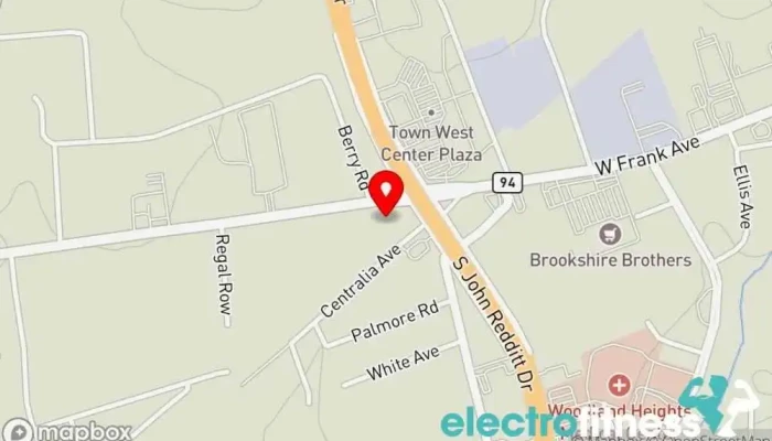 map of F.I.F.T.H. Quarter Performance Gym in Lufkin