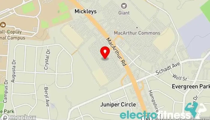 map of Finest Hour Fitness Gym, Boxing gym, Fitness center, Kickboxing school, Physical fitness program in Whitehall Township