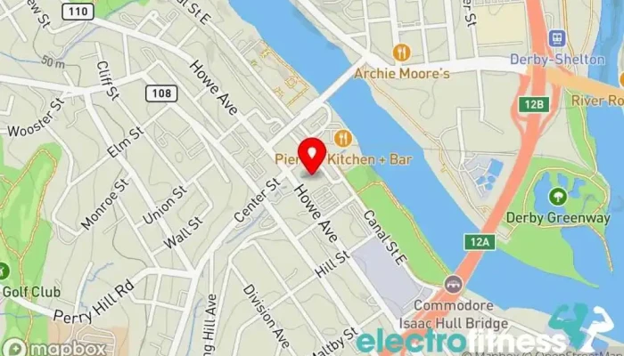 map of Fire Inside Fitness LLC Personal trainer in Shelton