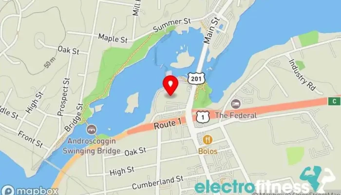 map of First Class Fitness & MMA Gym in Brunswick