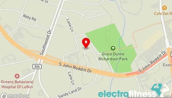 map of Fit & Firm Gym, Fitness center in Lufkin