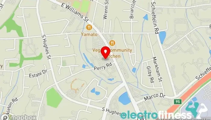 map of Fit For Life 24 Gym in Apex