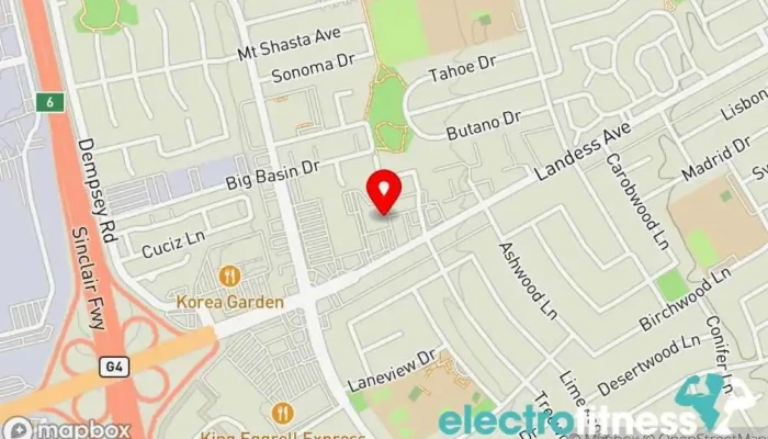 map of Fit Zone Milpitas Gym, Fitness center, Yoga studio in Milpitas
