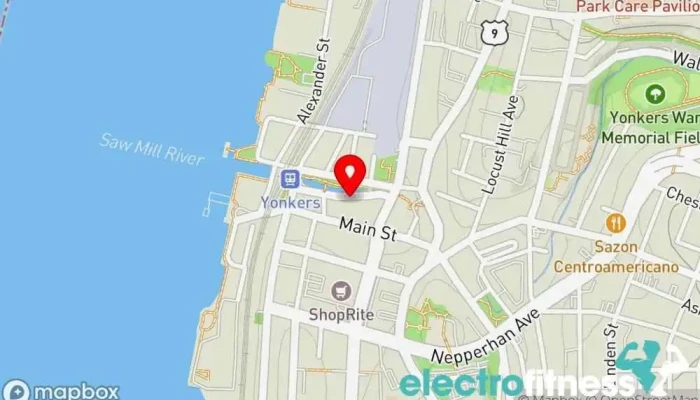map of Fitness Factory Gym in Yonkers