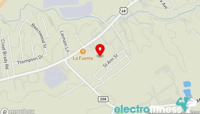 map of Fitness One Inc Physical fitness program in Lebanon