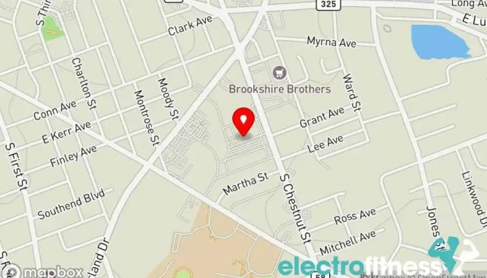 map of Fitt Life Gym in Lufkin