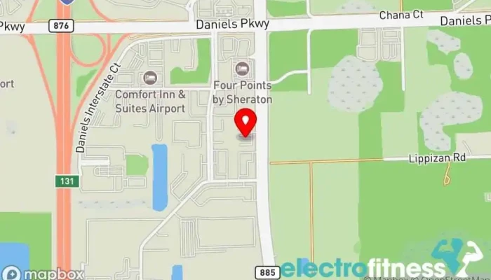 map of Florida Fit Factory Boxing gym in Fort Myers
