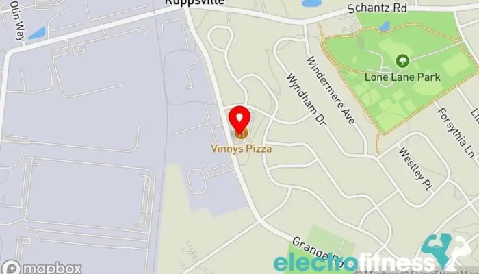map of Forward Thinking Fitness Personal trainer, Dietitian in Allentown
