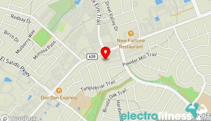 map of Foundation Personalized Fitness Personal trainer in Austin