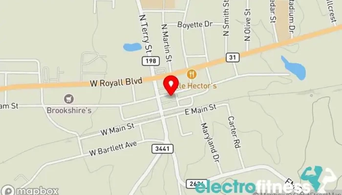 map of GAP Fitness Studios Fitness center in Malakoff