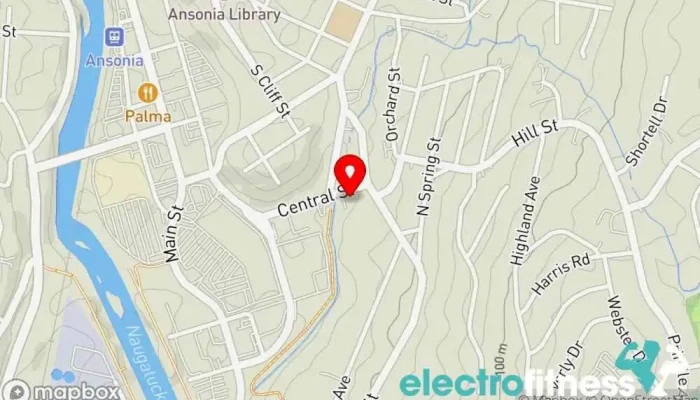 map of Gleason Performance Training Gym in Ansonia