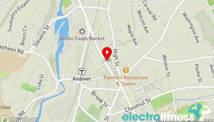 map of Gracie Barra Andover | Brazilian Jiu-Jitsu for Kids & Adults Jujitsu school, Martial arts school, Self defense school in Andover