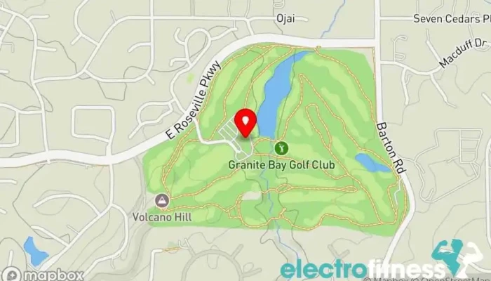 map of Granite Bay Golf Club Country club, Event venue, Fitness center, Golf club, Golf course, Private golf course, Social club, Swimming pool, Tennis club, Wedding venue in Granite Bay
