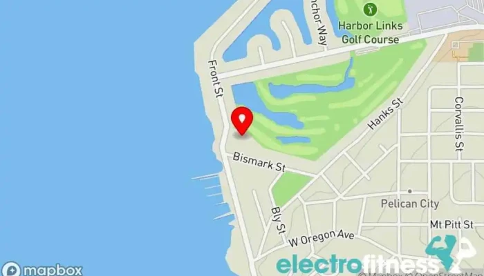 map of Harbor Isles Fitness center in Klamath Falls