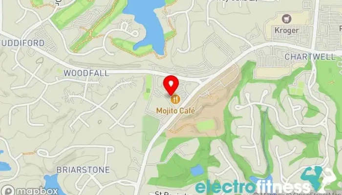 map of Harris Health & Fitness LLC - Alpharetta Personal trainer, Fitness center, Gym, Life coach, Physical fitness program, Weight loss service, Weightlifting area in Alpharetta