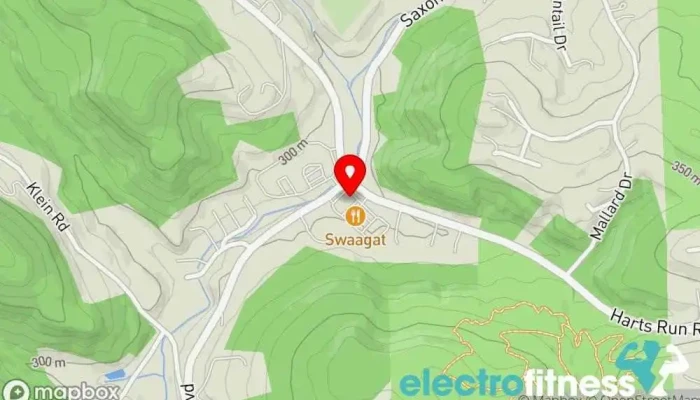 map of Harts Run Fitness Gym, Personal trainer in Glenshaw