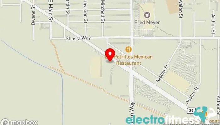 map of Holiday Inn Express & Suites Klamath Falls Central by IHG Hotel, Conference center, Wedding venue in Klamath Falls