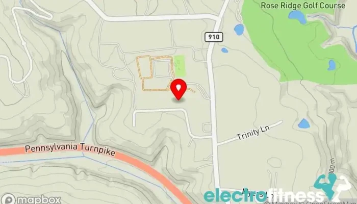 map of Hotspurd Gym in Allison Park