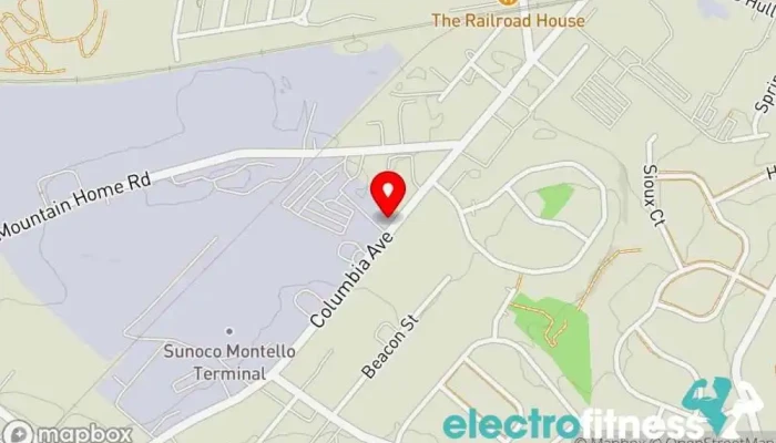 map of Hybrid IX Fitness Gym in Sinking Spring