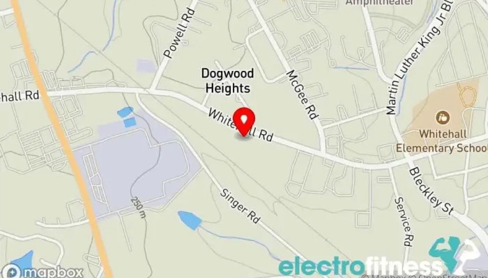 map of Image Fitness One on One Personal Training Personal trainer in Anderson