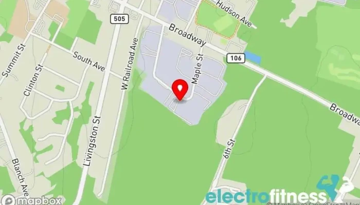 map of Impact Zone Fitness and Sports Performance Gym, Boxing gym, Indoor cycling, Kickboxing school, Martial arts school, Nutritionist, Personal trainer, Physical fitness program, Sports complex, Wellness center in Norwood