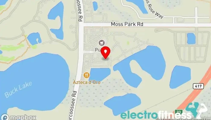 map of IM=X Pilates and Fitness Gym in Orlando