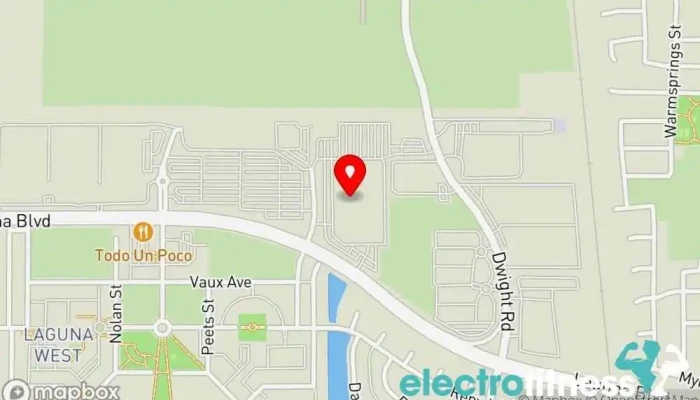 map of In-Shape Fitness Gym, Fitness center, Physical fitness program, Pilates studio, Sauna, Spa and health club, Weightlifting area, Yoga studio in Elk Grove