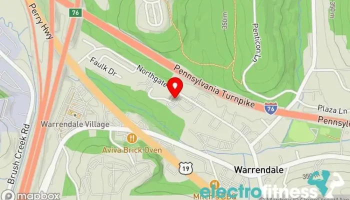 map of Innovative Fitness Gym, Boot camp, Fitness center, Personal trainer, Physical fitness program, Sports nutrition store, Vitamin & supplements store, Weight loss service, Weightlifting area in Warrendale