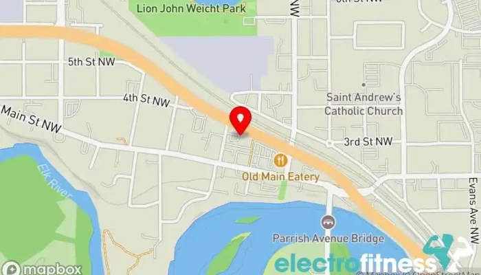 map of InSPIRE Studio Pilates & Fitness Pilates studio, Body shaping class in Elk River