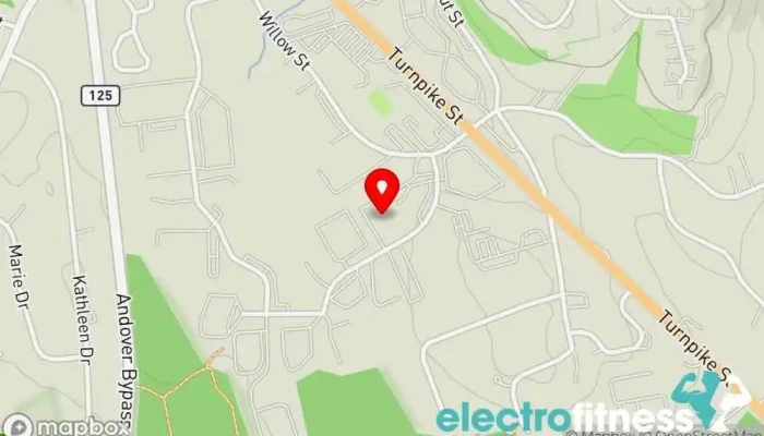 map of Irwin Fitness & Health Coaching Personal trainer, Health consultant in North Andover