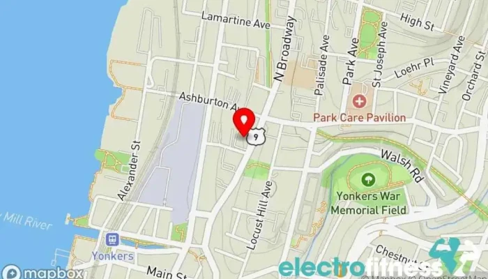 map of J Ramirez Sports Performance Physical fitness program, Gym in Yonkers