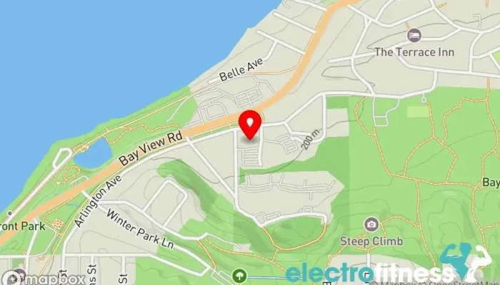 map of Jazzercise Petoskey Physical fitness program in Petoskey