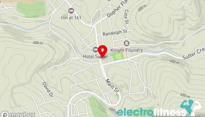 map of Jazzercise Sutter Creek Auditorium Physical fitness program in Sutter Creek