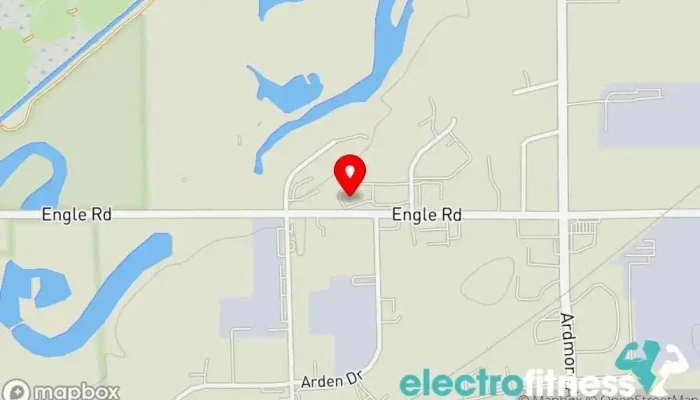 map of JB Performance and Reconditioning Physical therapist, Fitness center in Fort Wayne