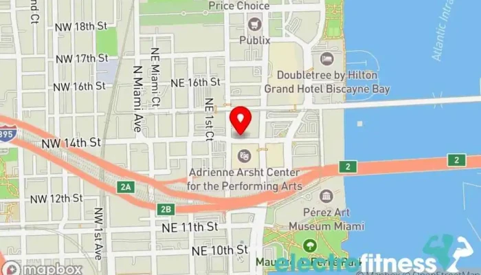 map of JHM Boxing Coach Personal trainer, Boxing gym, Fitness center in Miami